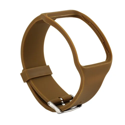 Coffee Bemorcabo сменный Браслет для samsung Galaxy gear S SM-R750 Смарт-часы, мягкое прикосновение ТПУ, ремешок для наручных часов - Цвет ремешка: Coffee