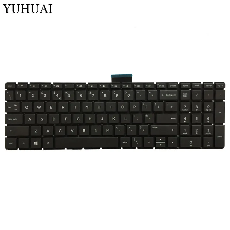 Клавиатура для ноутбука HP 250 G6 255 256 258 TPN-C129 TPN-C130 с упором рук без сенсорного экрана