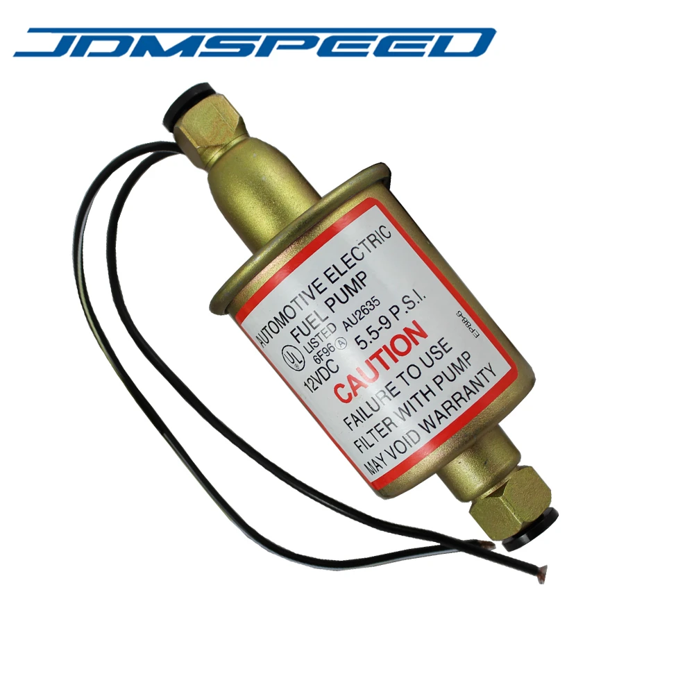 Free Shipping-JDMSPEED UNIVERSAL ELECTRIC FUEL PUMP GAS DIESEL CARBURETED WITH INSTALLATION KIT E8012S | Автомобили и мотоциклы