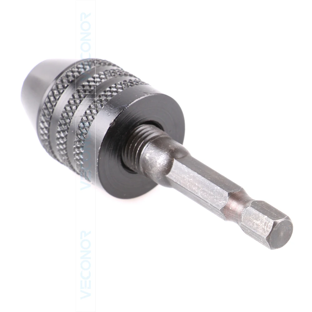 Keyless сверло Chuck 1/4 "Шестигранным хвостовиком влияние отвертка адаптер конвертер