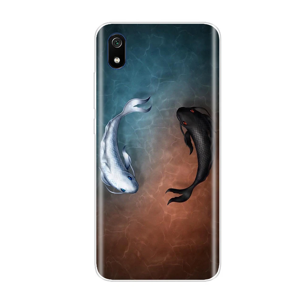 Силиконовый чехол-сумка для Xiaomi Redmi 7a чехол s полная защита мягкая задняя крышка