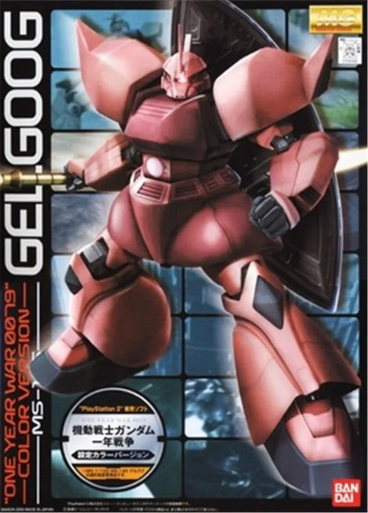 Bandai 1/100 мг Gundam MS 14S GELGOOG игровой цветной мобильный костюм сборные модели наборы