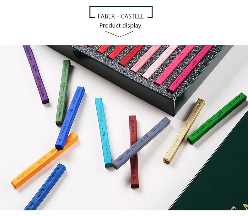 Цветной мелок FABER CASTELL/36/60 12/24 цветная профессиональная Пастель для художника