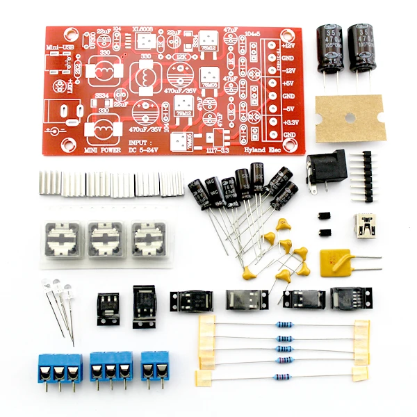 Высокое качество DIY USB Boost с одним поворотом линейные регуляторы двойной мощности