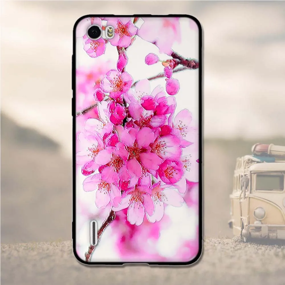 Чехол для Huawei Honor 6 H60-L01 H60-L02 H60-L04 чехол из мягкого силикона ТПУ милый окрашенный