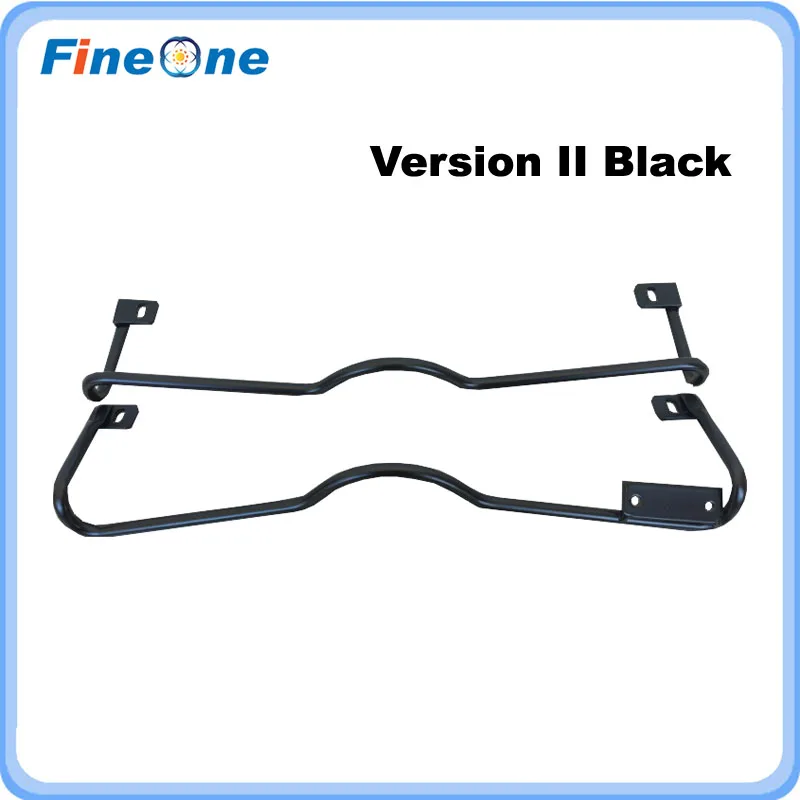 Version II Black Xiaomi Mini Pro защитный бар Xiaomi мини-скутер бумпе Передняя Задняя Защитная панель самобалансирующийся скутер защитная рама - Цвет: Version II Black