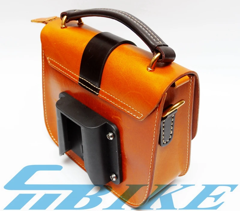 Aceoffix для велосипеда Brompton кожаная сумка A-bag кожаная сумка на руль велосипеда