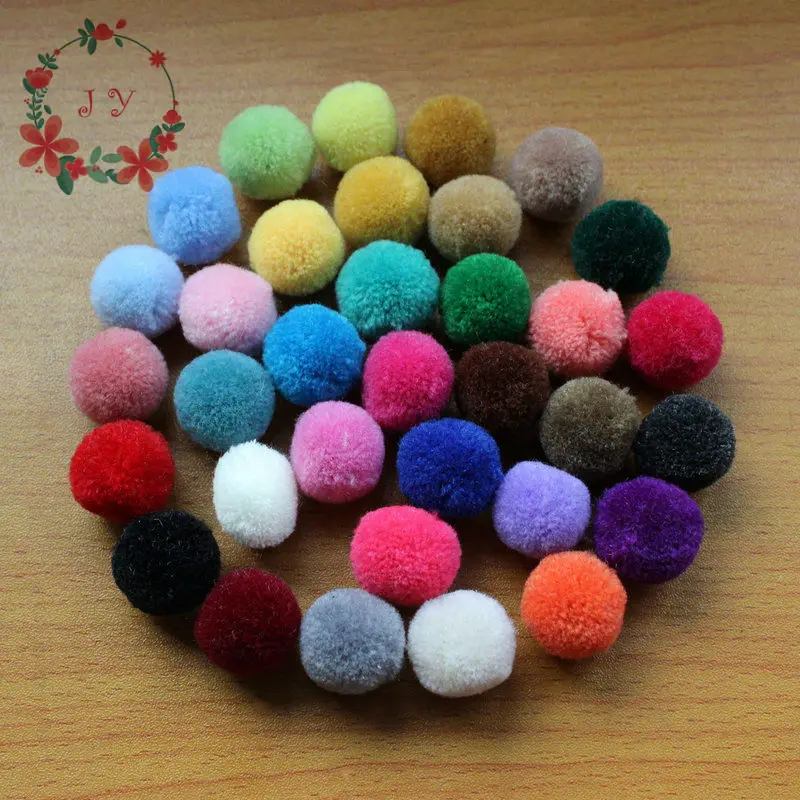 Набор из 150 шт. 0 78 &quot(20 мм) шариков помпонов|pompom yarn|yarn pompomcrochet projects |