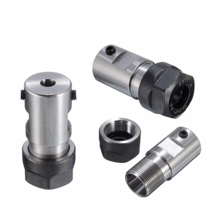 7pcs High Carbon Steel ER11 Spring Collet 1/2/3/4/5/6/7mm with ER11A Extension Rod Motor Shaft HolderInner 5MM 6MM 6.35MM 8MM