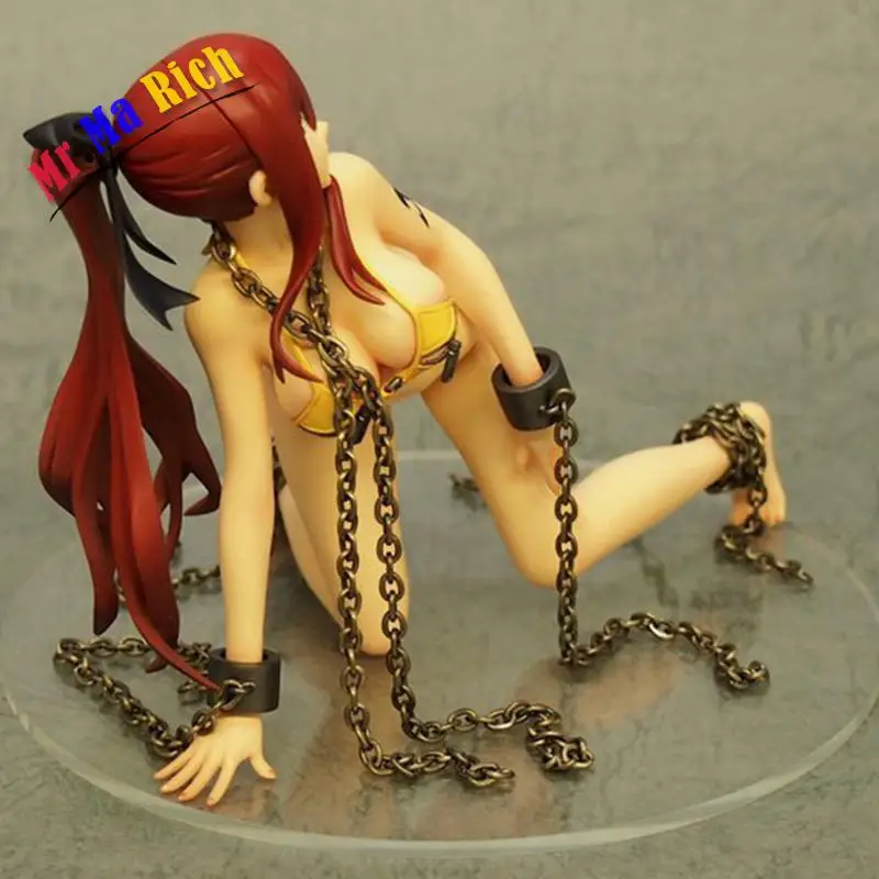 Пикантные Bambola аниме Fairy Tail Эрза Figura костюм Da Bagno Verion Скарлет ПВХ фигурку Brinquedos