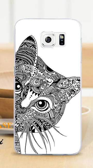 Новые модные чехлы для сотовых телефонов с рисунком Samsung Galaxy S6 Edge G9250 GalaxyS6 чехол