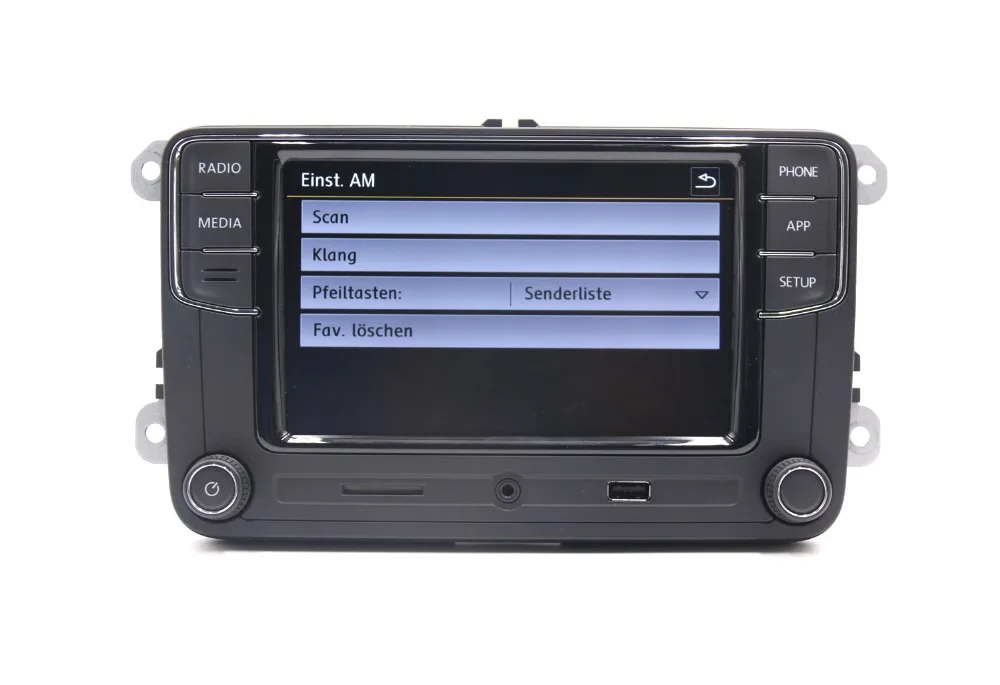 Немецкий Русский Турецкий язык RCD330 Plus CarPlay радио для гольфа 5 MK5 MK6 CC Tiguan Passat B6 B7 Polo 6RD035187B