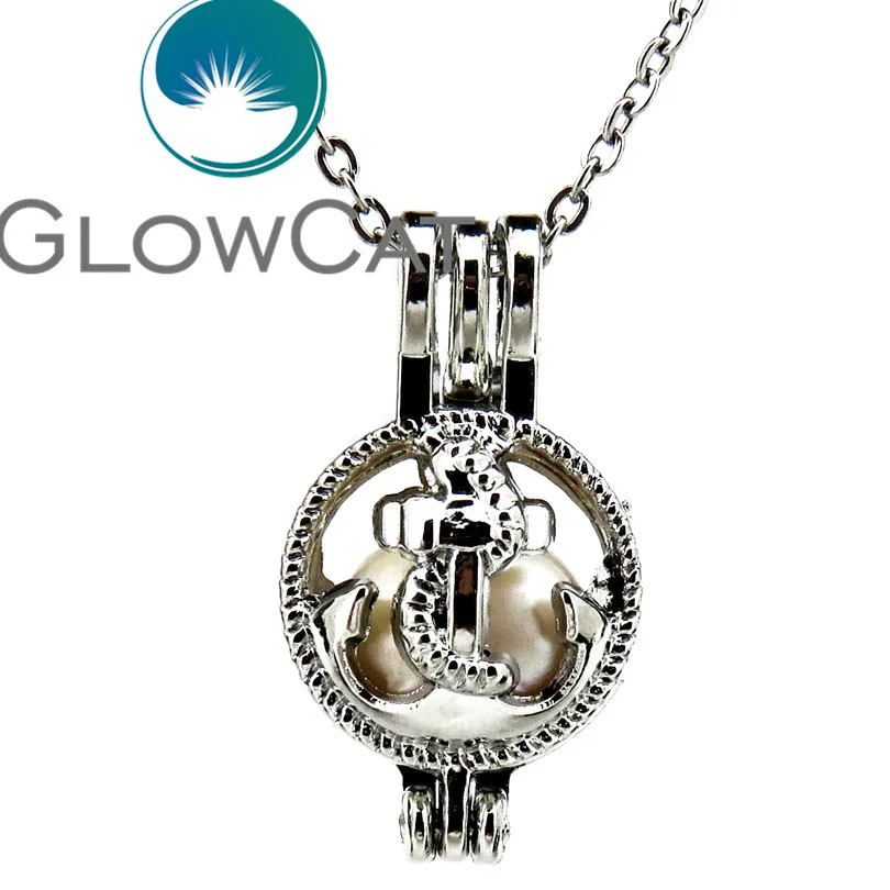 GLOWCAT KK558 круглые бусины в виде якоря клетка эфирных масел аэрозольный распылитель
