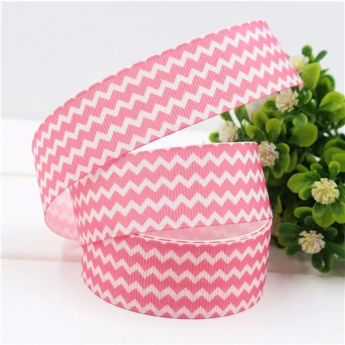 1612135, 1 ''25 мм геометрические узоры принт grosgrain лента, DIY handmadeHair аксессуары подарочная упаковка, декоративные материалы