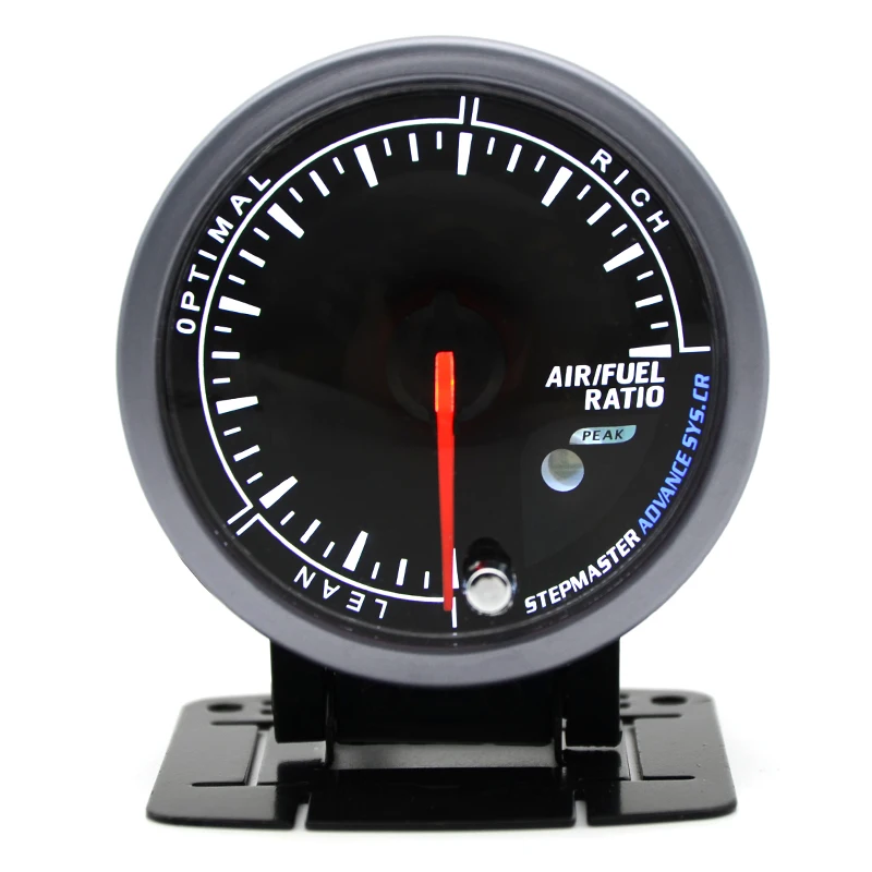 DRAGON GAUGE 60 мм Воздушный датчик соотношения топлива черный цвет двойной