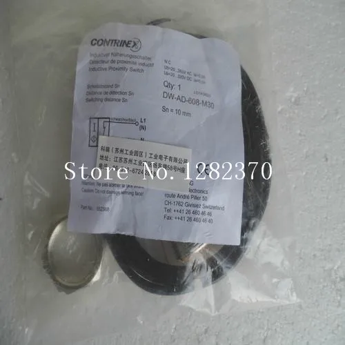 

[SA] New original authentic special sales proximity switches CONTRINEX DW-AD-608-M30 spot --2PCS/LOT