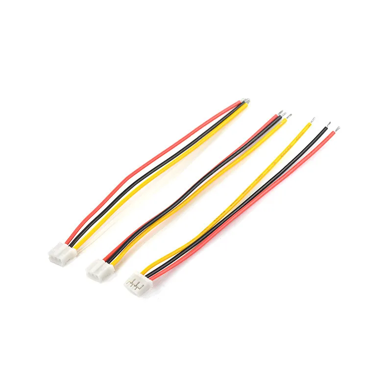100 шт./лот 2 0 мм Mini Micro PH 3P 3 контактный разъем с проводами кабелями 26AWG|Соединители| |