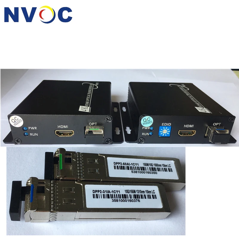 Оптический приемопередатчик 4K HDMI + 1Ch 1 0 USB порт некомпрессионный волоконно