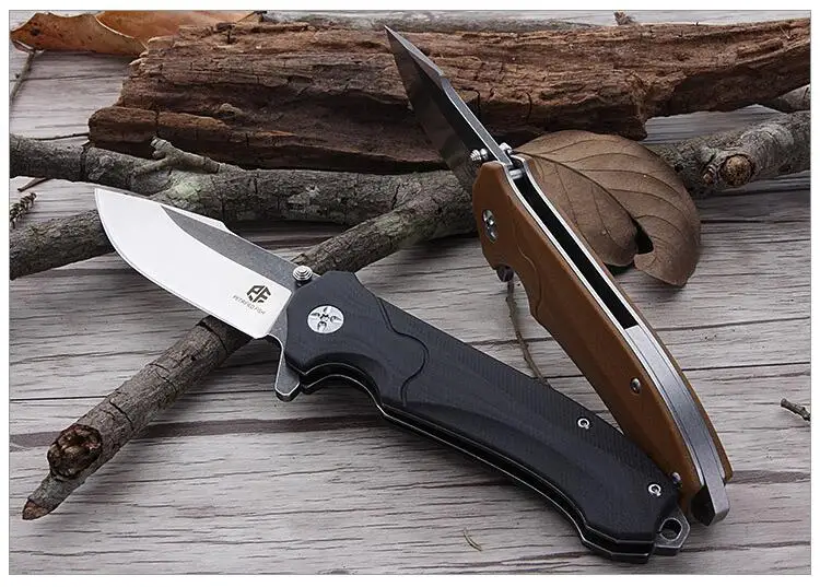 LLxxmm faca hunting folding knife AUS-8 blade survival ganzo pocket tactical camping tool couteau pliant | Инструменты