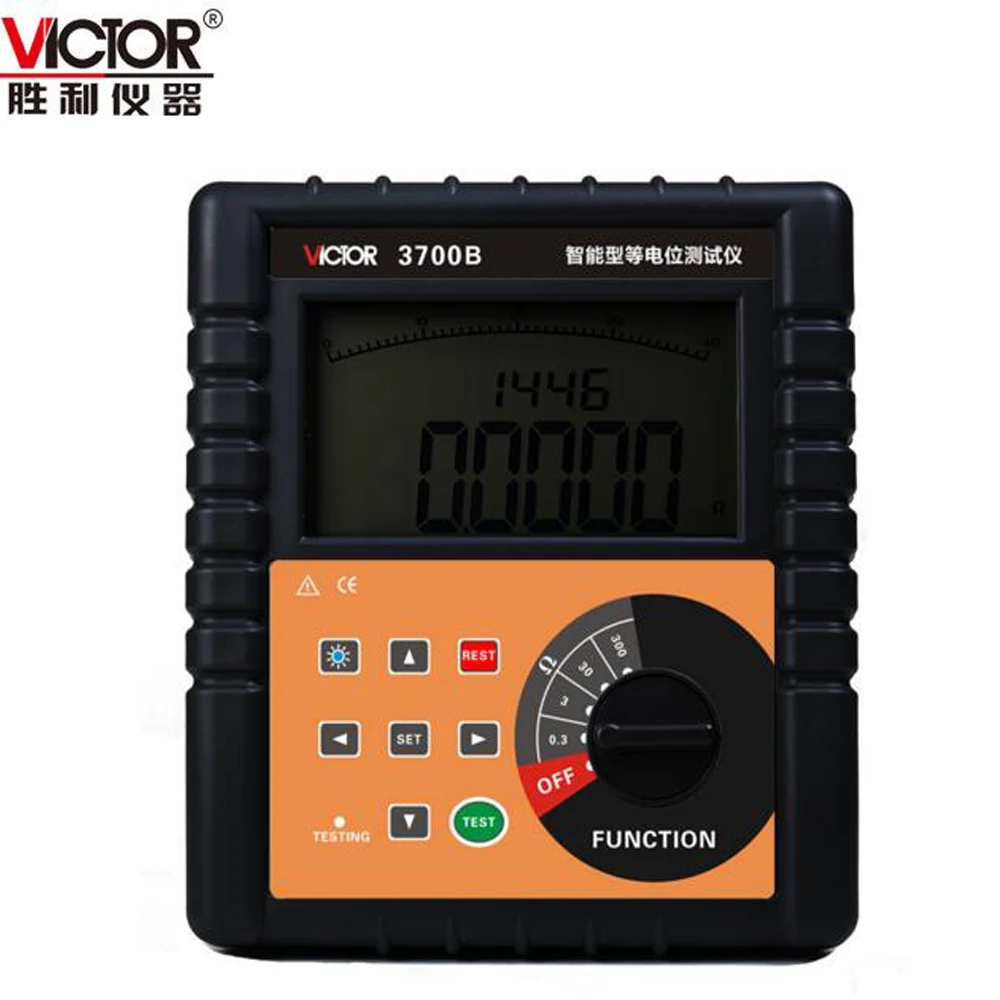 VICTOR VC3700B интеллектуальный тестер эквивалентности низкого сопротивления|resistance