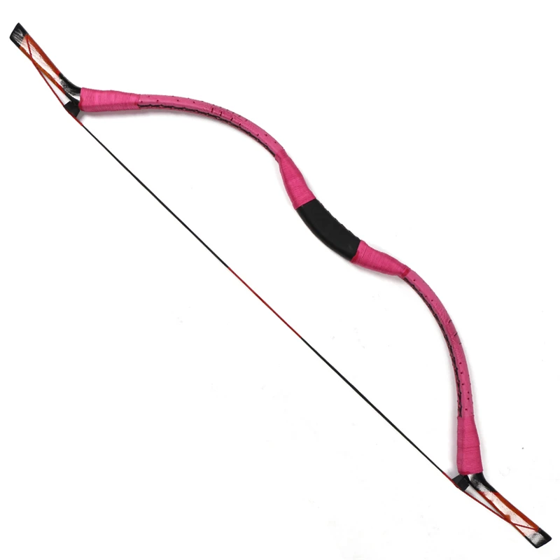 Традиционный цельнокроеный лук для стрельбы из лука розовый Танг китайский