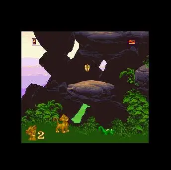 Король Лев 16 бит большой серый карточная игра для NTSC игры Прямая доставка |