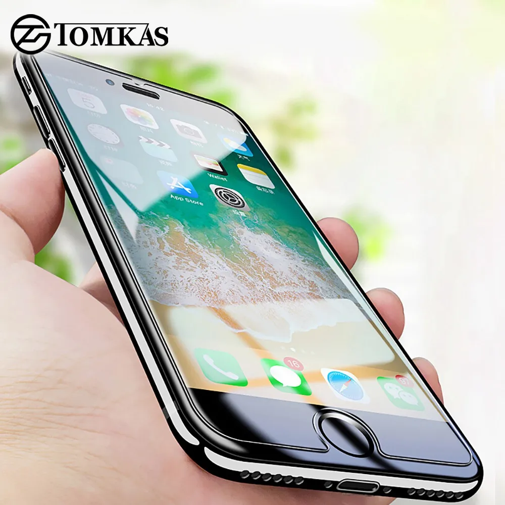 Защитное закаленное стекло для iPhone 6 7 4 5 S SE XS Max XR 8 Plus X защита экрана на 8|Защитные