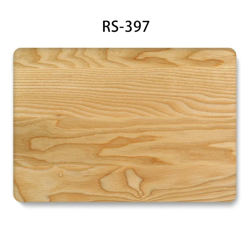 Модный чехол для ноутбука с деревянной росписью для MacBook retina Pro Air 13 15 12 дюймов, жесткий противоударный чехол s для A1990 A1706 A1398, чехол из ПВХ - Цвет: RS 397