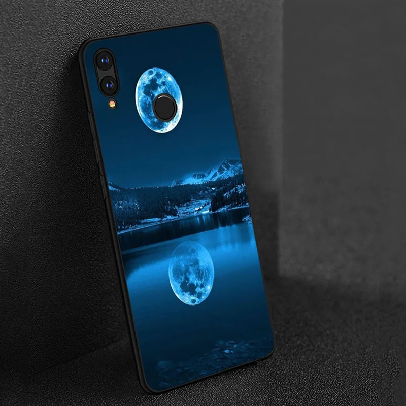 Чехол для huawei honor 20 Pro View 8 9 10 lite 8c 8x8 s 7X 6X Play 10i 20i черный мягкий силиконовый чехол