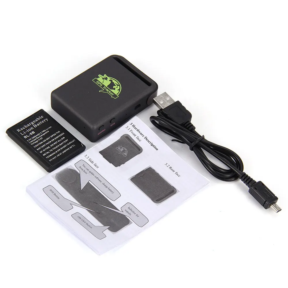 Акция! TK102B автомобиль Mini GSM GPRS gps трекер локатор расположение в реальном времени