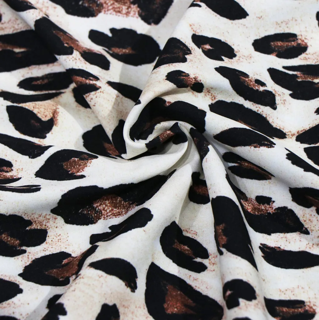Feitong playsuit женские леопардовые летние круглым вырезом короткий рукав широкие брюки Strappy короткий комбинезон сексуальные комбинезоны для женщин#3,5