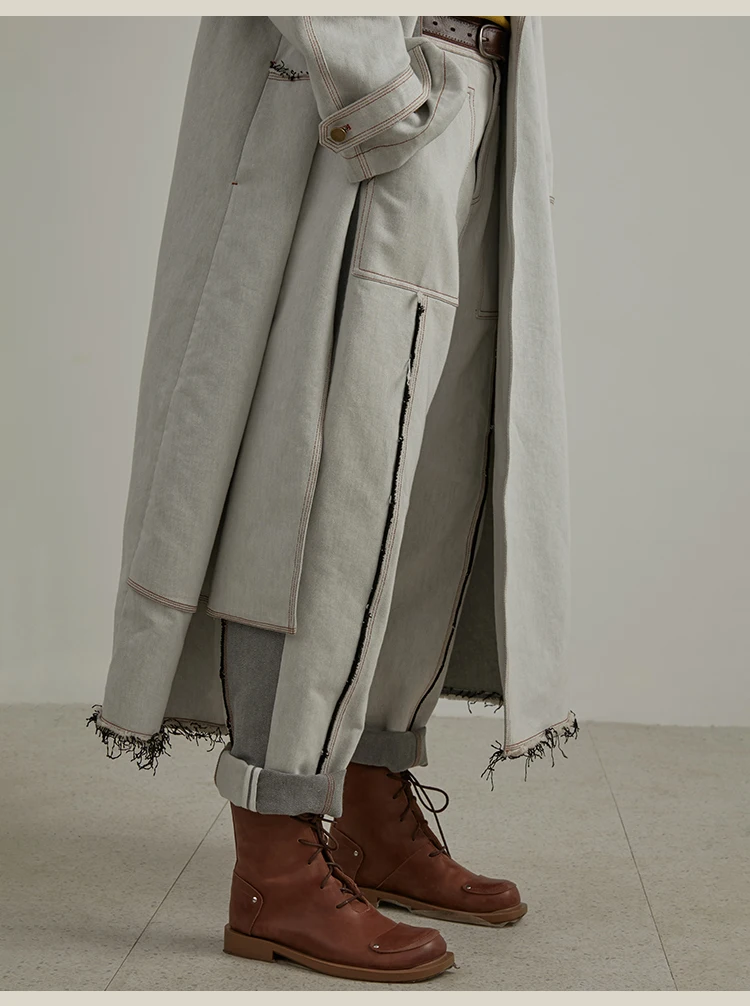IRINAW121 Новое поступление дизайн Лоскутные повседневные брюки женские джинсы
