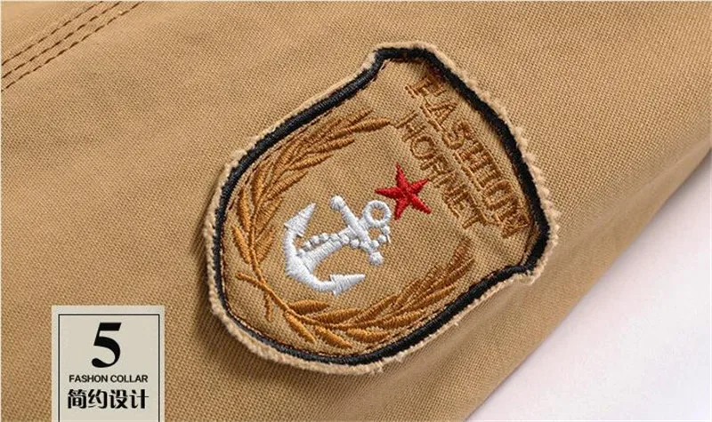 MORUANCLE зимние Для мужчин Плотная флисовая куртка в стиле милитари Стиль мужская