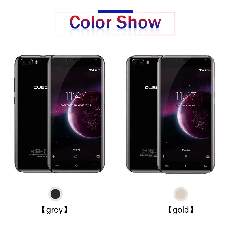 Cubot Magic MT6737 4 ядра сзади две камеры Android 7 0 3 GB Оперативная память 16 Гб Встроенная