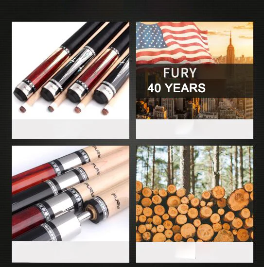 Фурия из 2 предметов ручной работы бассейн кия с Чехол эргономичный дизайн