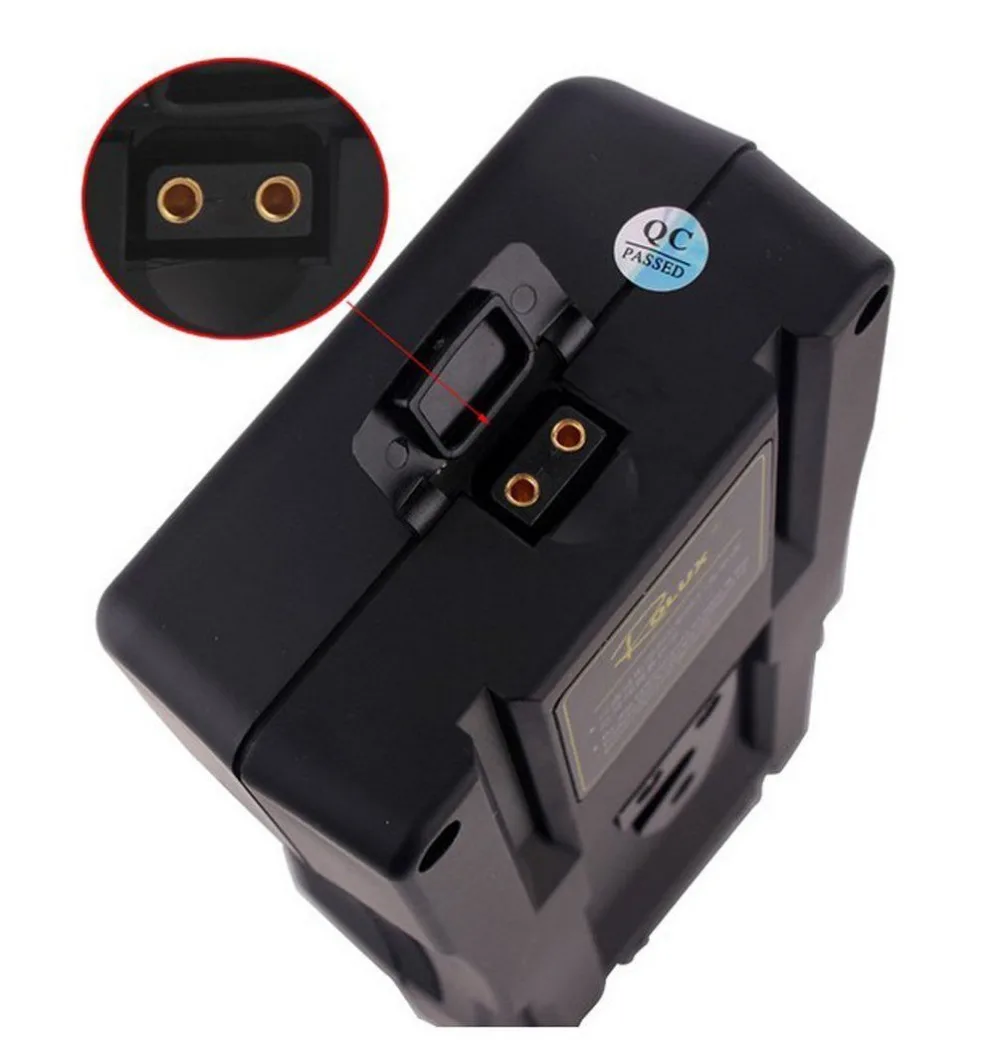 Rolux RL 160S 160Wh S0ny V mount литий ионный аккумулятор для DV камеры светодиодный