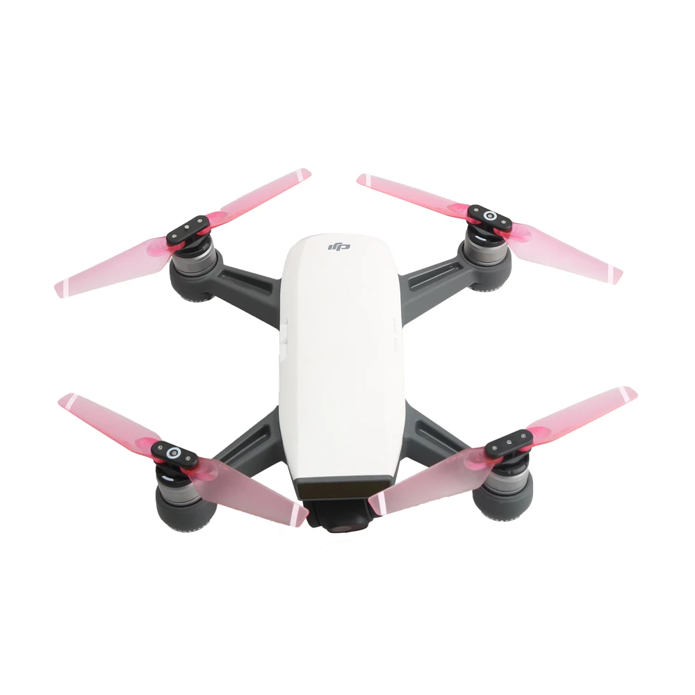 4 шт. пропеллеры для дрона DJJ Spark полупрозрачные детали лопасти RC ЗАПАСНЫЕ