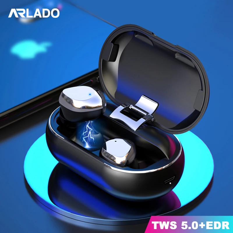 Arlado X26 Беспроводная бинауральная 5 0 Bluetooth гарнитура в ухо шумоподавление