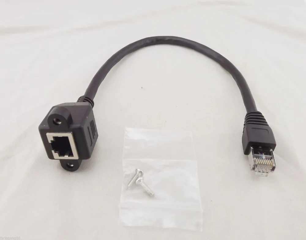 

1 шт., 8-контактный Удлинительный кабель CAT6 RJ45, 1 фут