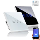 Электрический сенсорный переключатель для штор, Wi-Fi, управление через приложениеГолосовое управление через Alexa