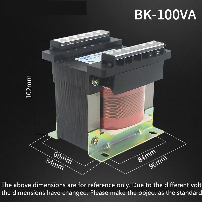 BK 100VA Управление трансформатор 380V220V переменной 36V24V12V6.3V сухого изоляция DJ