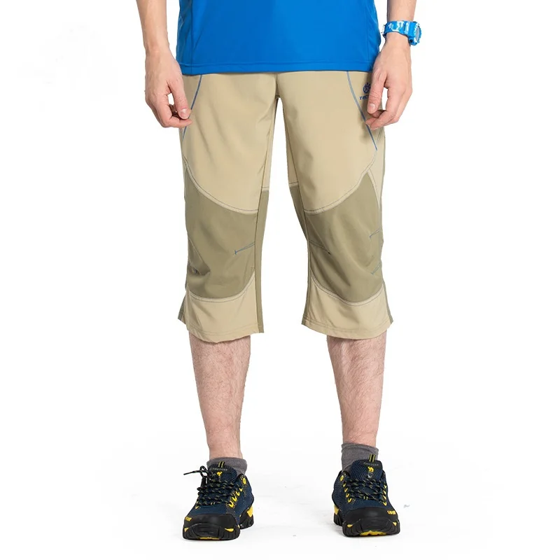 Новые летние мужские уличные спортивные эластичные быстросохнущие шорты