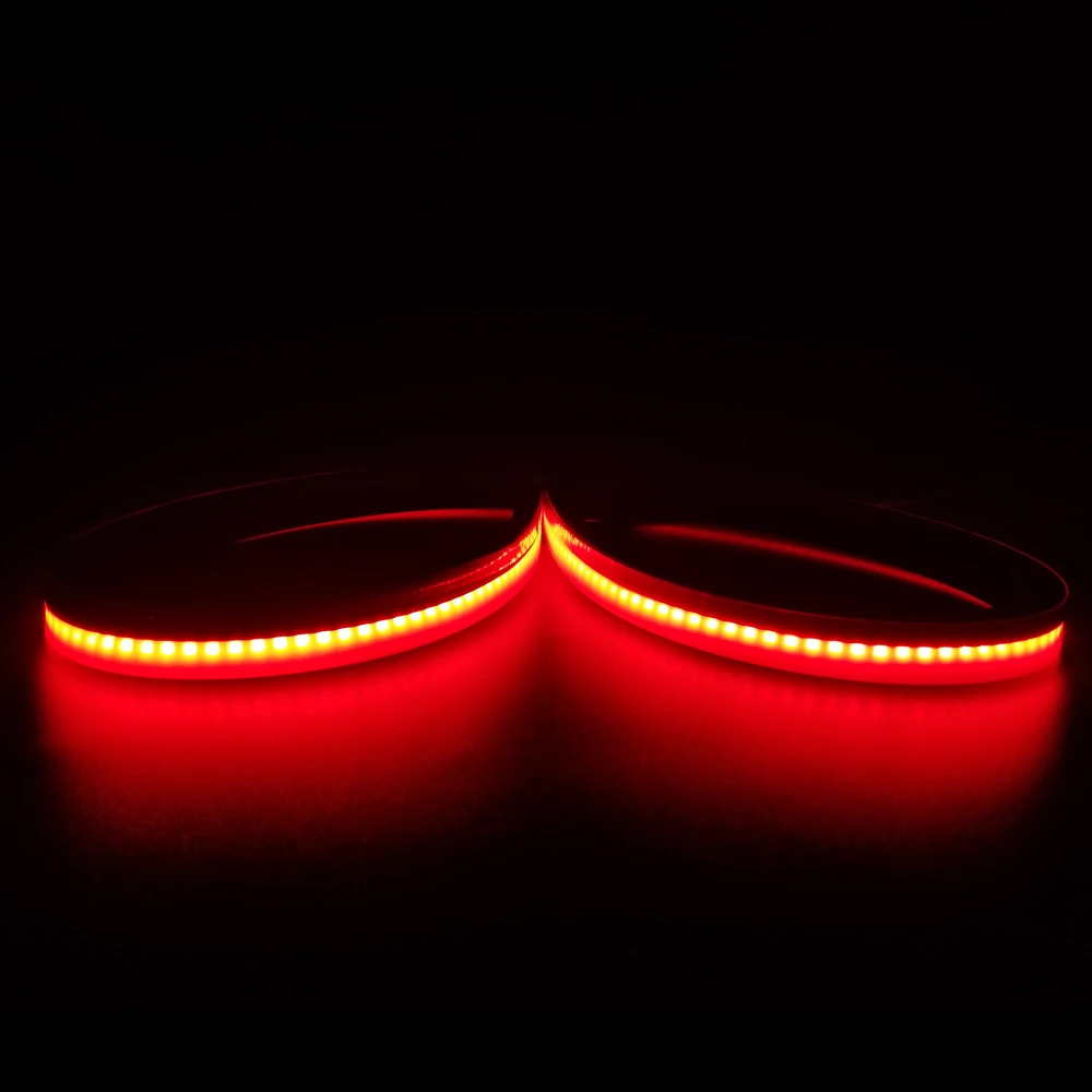 12V T10 светодиодный стоп светильник мигающие тормозные полосы Безопасность