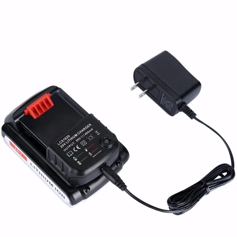 Зарядное устройство для литиево ионного аккумулятора 20 в всех моделей Black & Decker