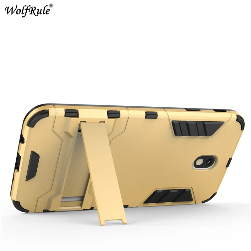 For Cover Samsung Galaxy J7 2017 Case TPU&ampPC Holder Bumper Phone J730 |