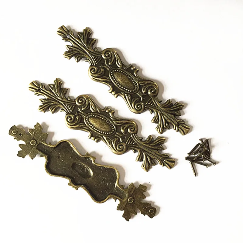 20 шт. 100 мм антикварная филейка отделка из сплава деревянная с четырьмя углами для