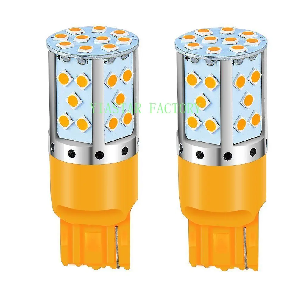 Светодиодсветодиодный лампы Yiastar T20 Canbus 3030 W21W 1156 7507 BAU15S 2 шт.|Сигнальная лампа| |
