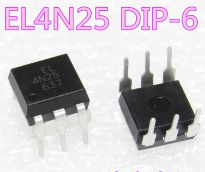 

100pcs EL4N25 4N25 DIP6 Optocoupler NEW