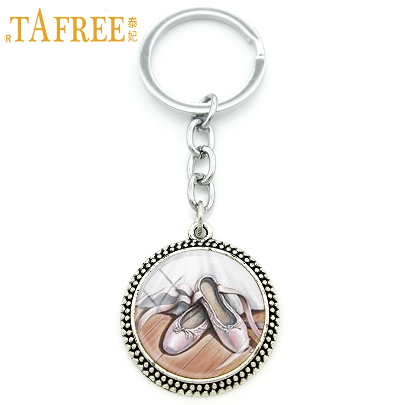 Брелок для ключей TAFREE в стиле танцора аксессуар с изображением крутящихся небе