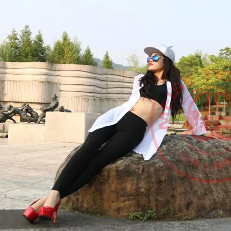 Сексуальные женские прозрачные брюки Капри с низкой талией пуш ап бедра узкие из